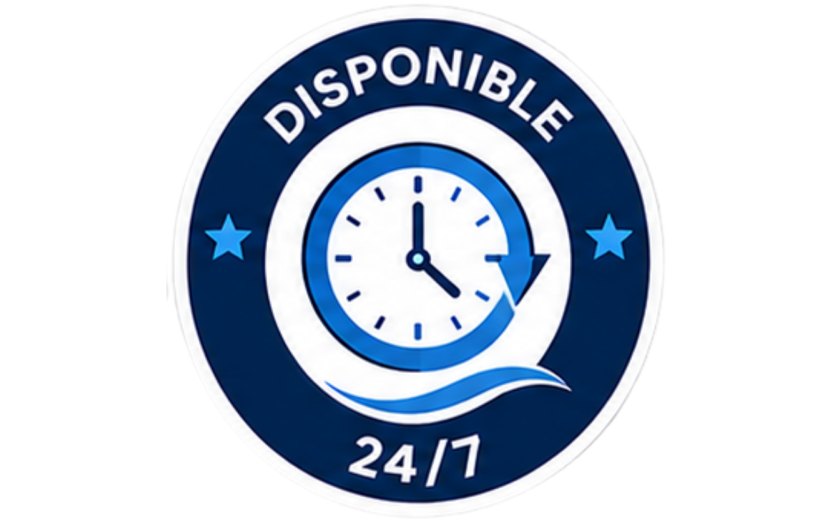 Disponible 24/7